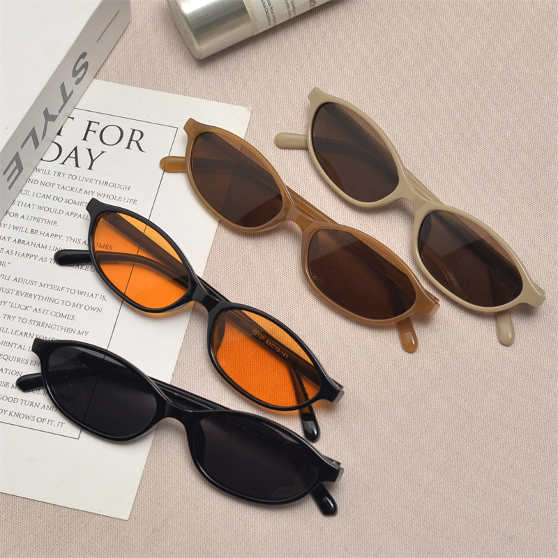 Street Fashion Brands - Nouvelles lunettes de soleil ovales rétro