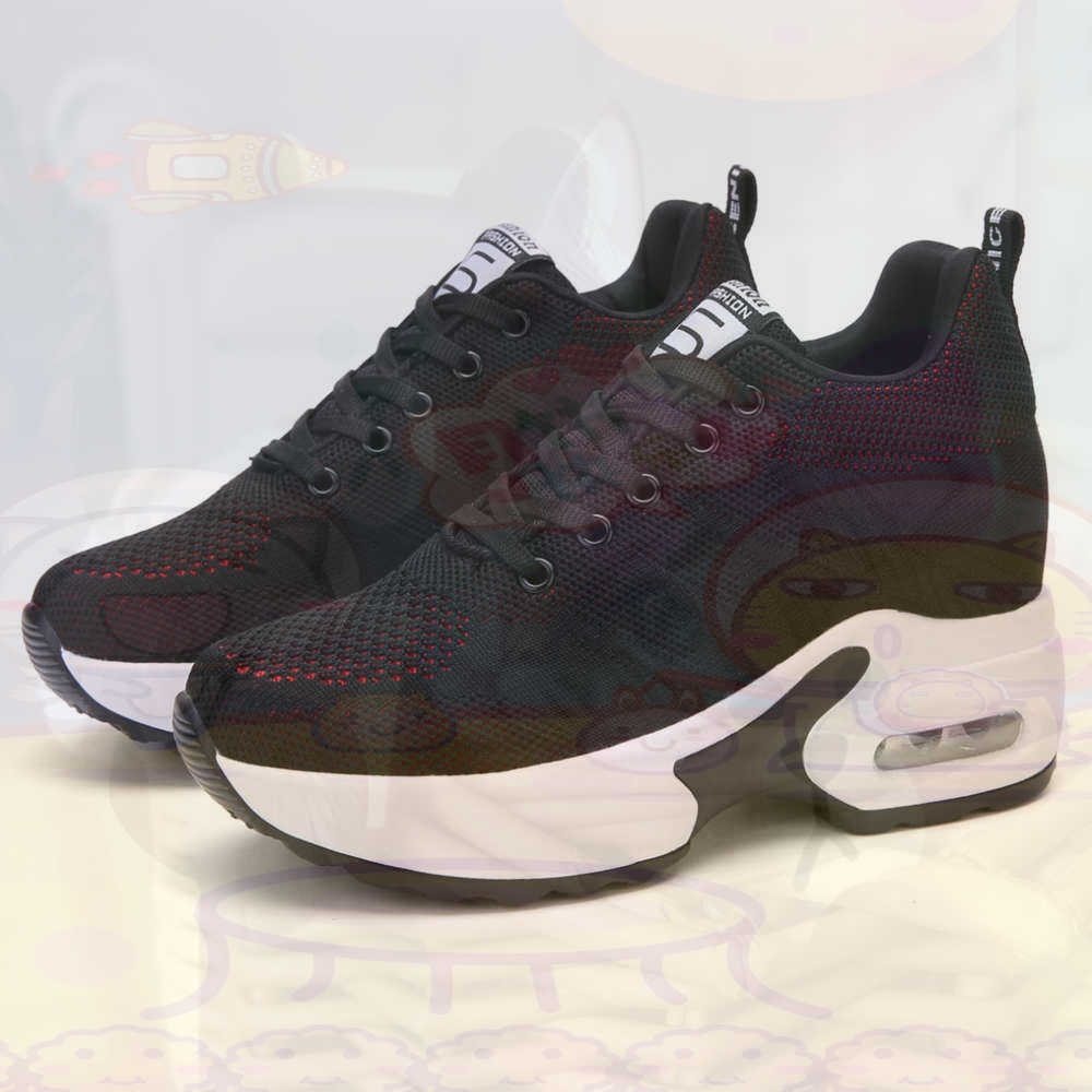 Street Fashion Walking - Rouge taille 36 chaussures femme Tennis