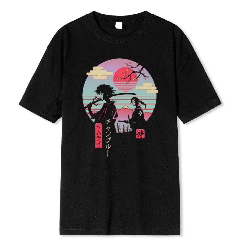 Street Fashion Walking - T-shirt homme en coton, style streetwear,