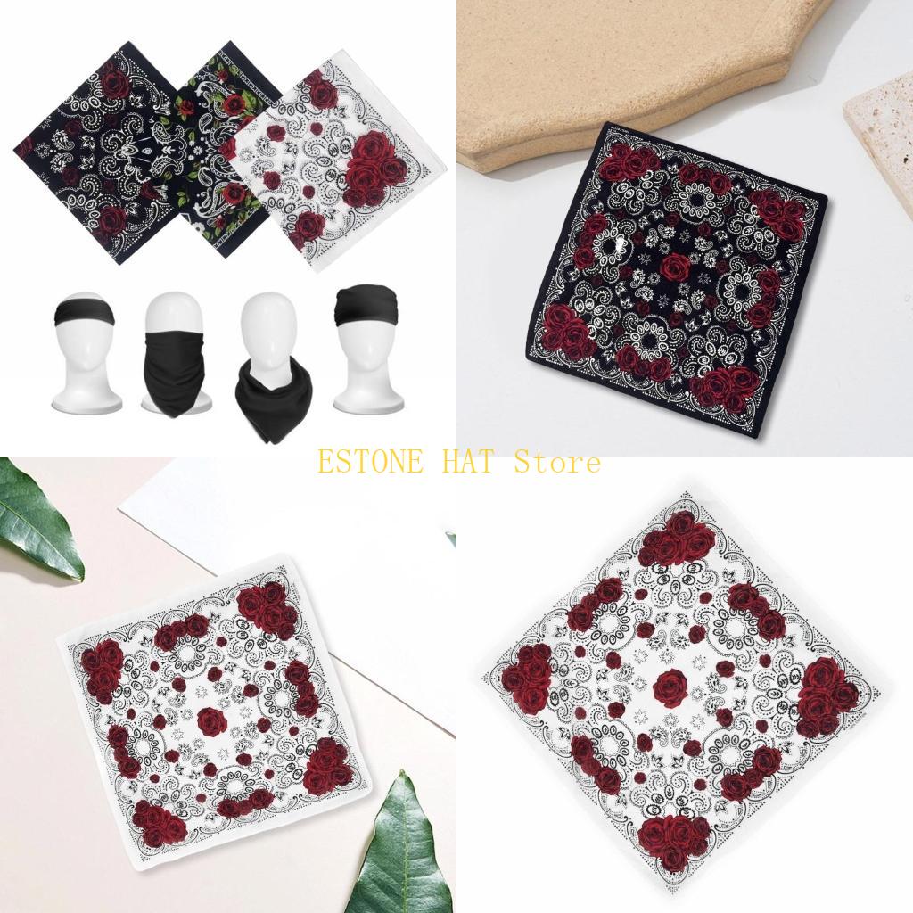 Street Fashion Photo - 49MF – foulard Bandana Rose 21