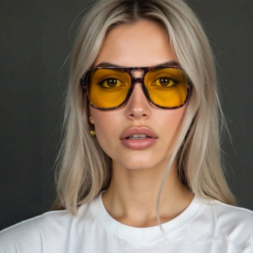 Street Fashion Brands - Nouvelles lunettes de soleil aviateur vintage