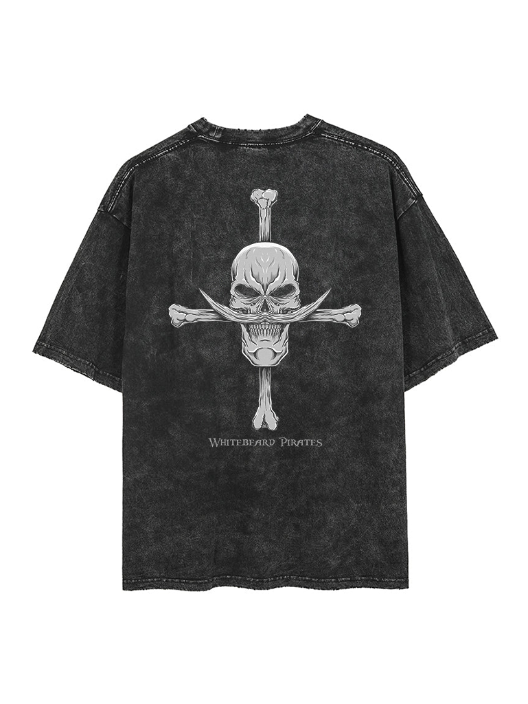Street Fashion Of Japan - Une pièce Vintage barbe blanche Pirates