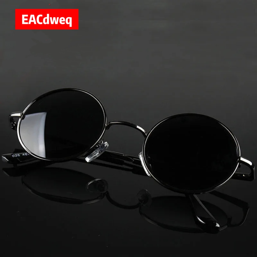 Street Fashion Brands - Lunettes de soleil rondes rétro vintage