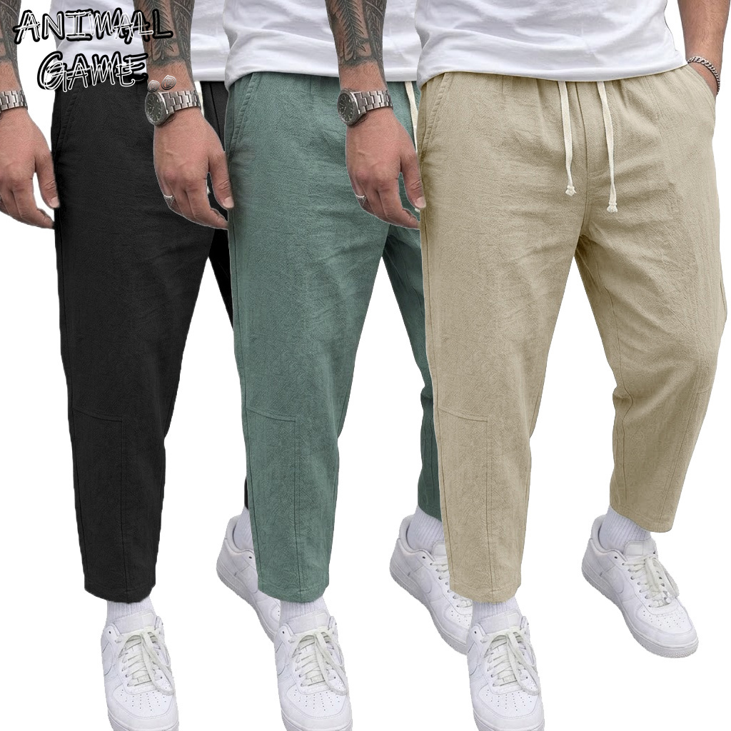 Pantalon décontracté ample et  - Street Fashion Korea avis et prix