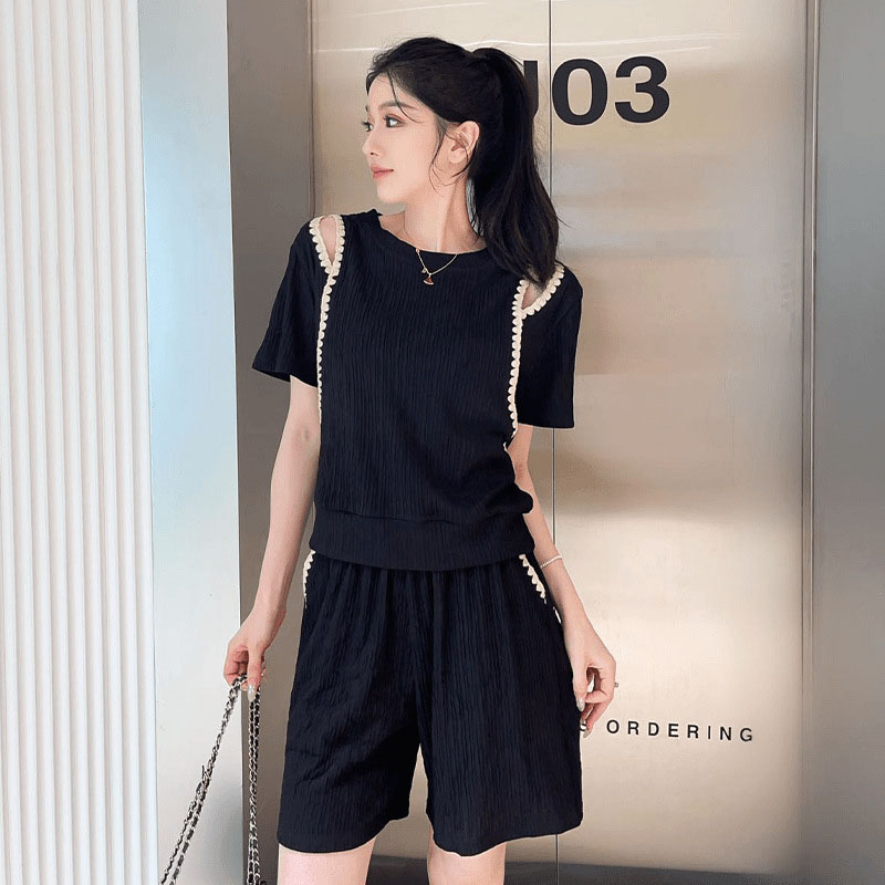 Mode coréenne épaules dénudées - Street Fashion Korea avis et prix