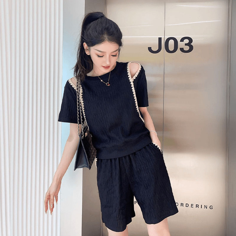Mode coréenne épaules dénudées - Street Fashion Korea avis et prix