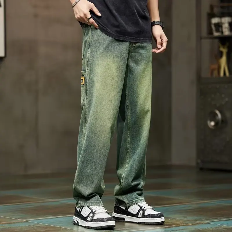 Mode coréenne Vintage jean hom - Street Fashion Of Japan avis et prix