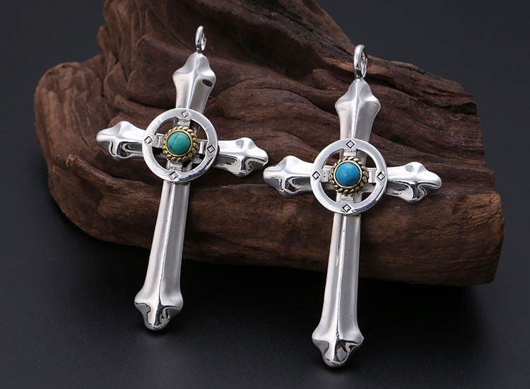 Pendentif Collier Croix en Arg - Street Fashion Photo avis et prix