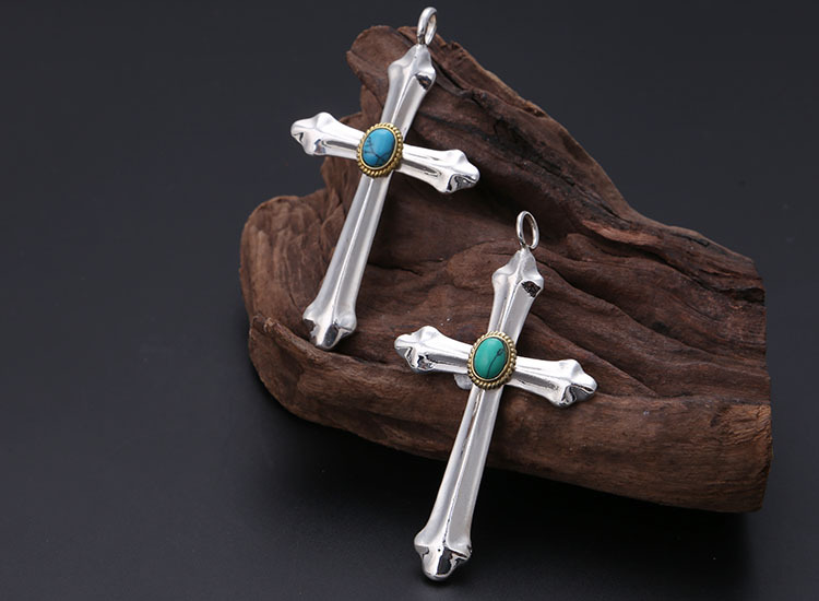 Pendentif Collier Croix en Arg - Street Fashion Photo avis et prix