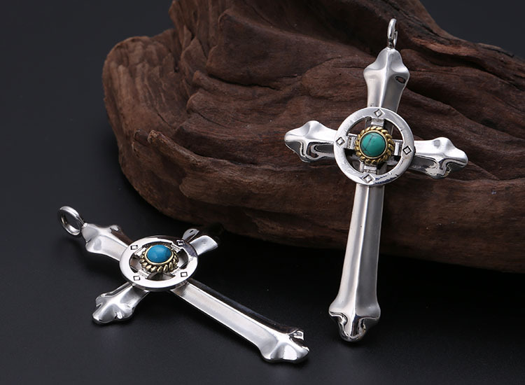 Pendentif Collier Croix en Arg - Street Fashion Photo avis et prix