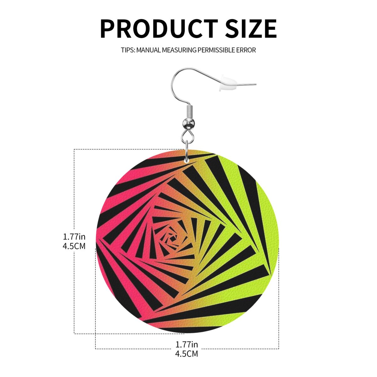 Boucles d'oreilles en cuir PVC - Street Fashion Photo avis et prix