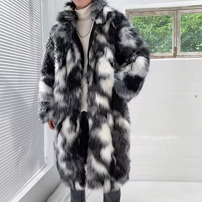 Hiver Hip Hop Long manteau en  - Street Fashion Korea avis et prix
