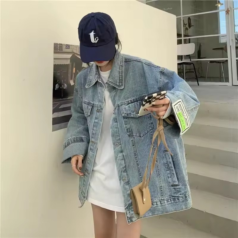 2025 nouvelle mode Denim veste - Street Fashion Korea avis et prix