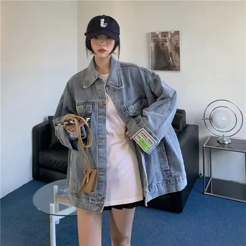 2025 nouvelle mode Denim veste - Street Fashion Korea avis et prix