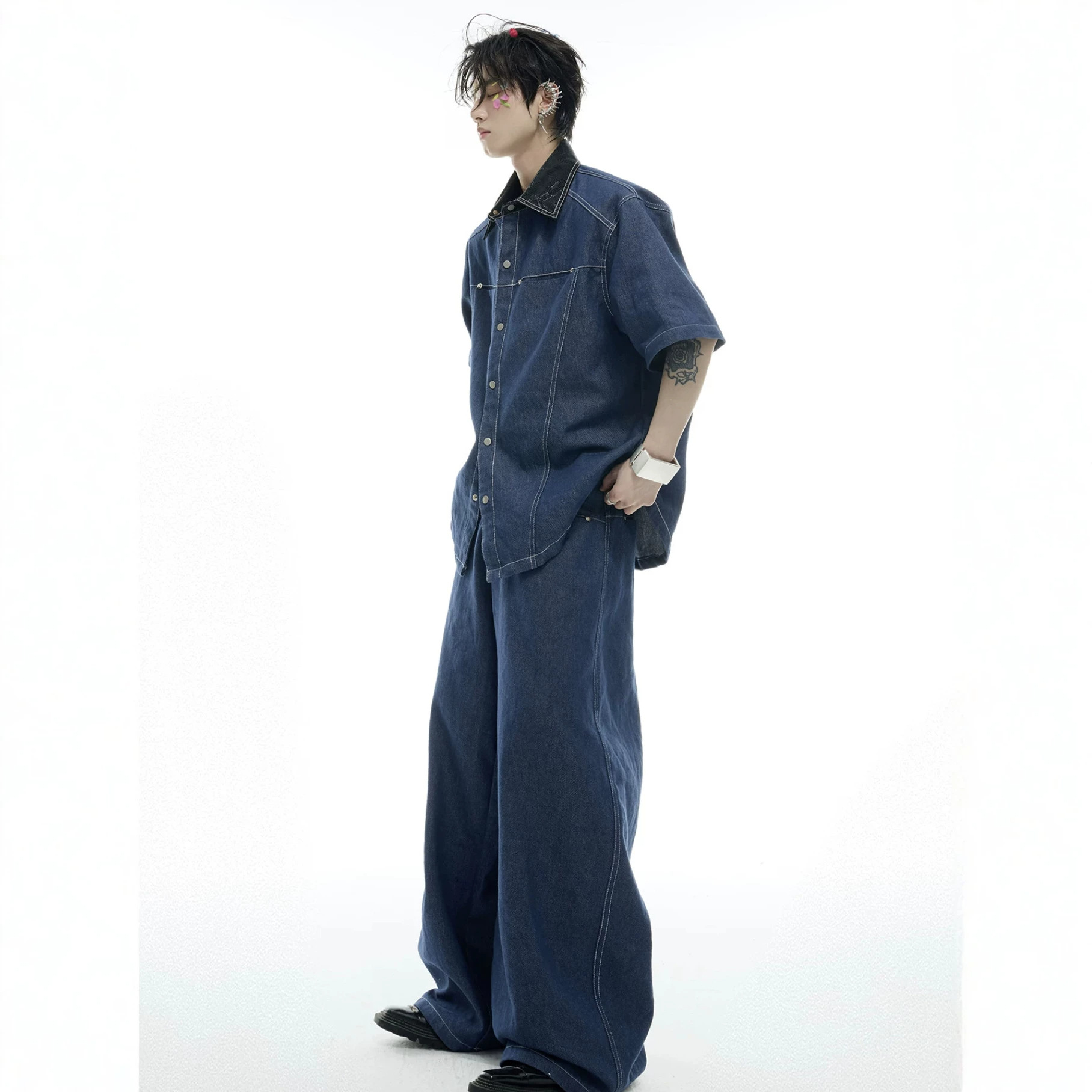 Ensemble assorti en jean pour  - Street Fashion American avis et prix