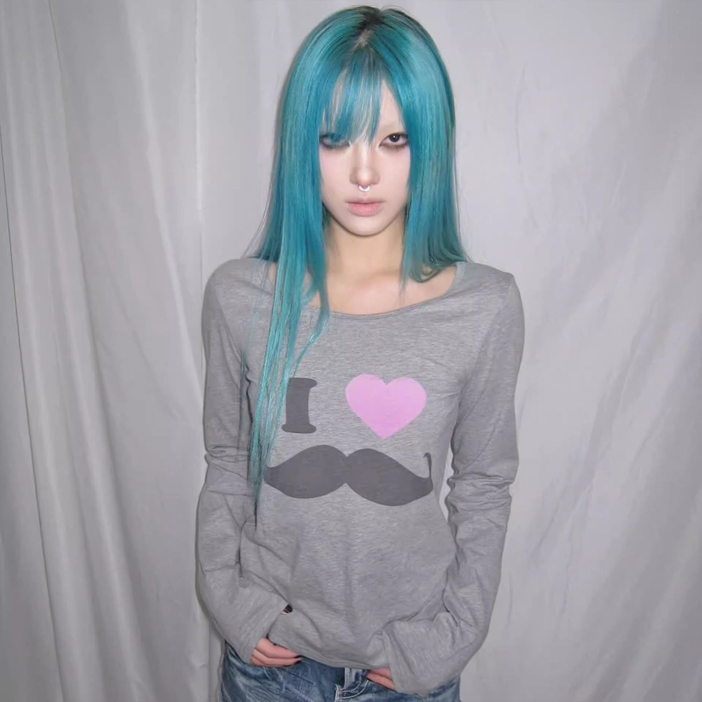T-shirt japonais Y2K à imprimé - Street Fashion Korea avis et prix