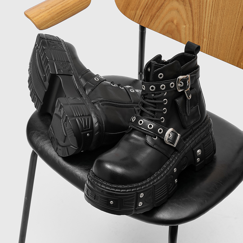 Nouvelles Bottes de Moto pour  - Street Fashion Punk avis et prix
