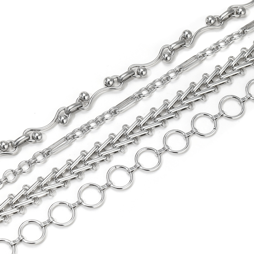 Chaînes combinées robustes en  - Street Fashion Jewelry avis et prix