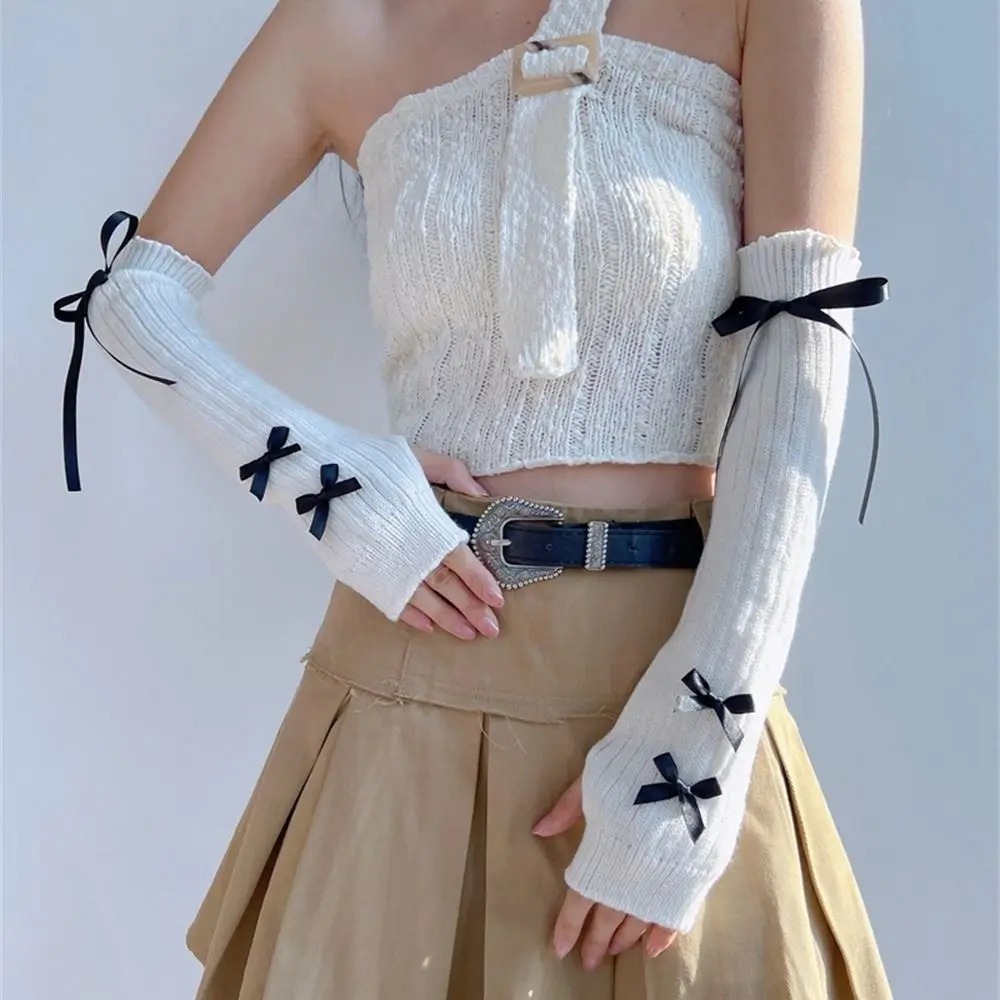 Manchons de bras tricotés élas - Street Fashion Korea avis et prix