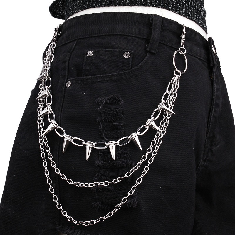 Hip Hop Punk Rock métal pantal - Street Fashion Jewelry avis et prix