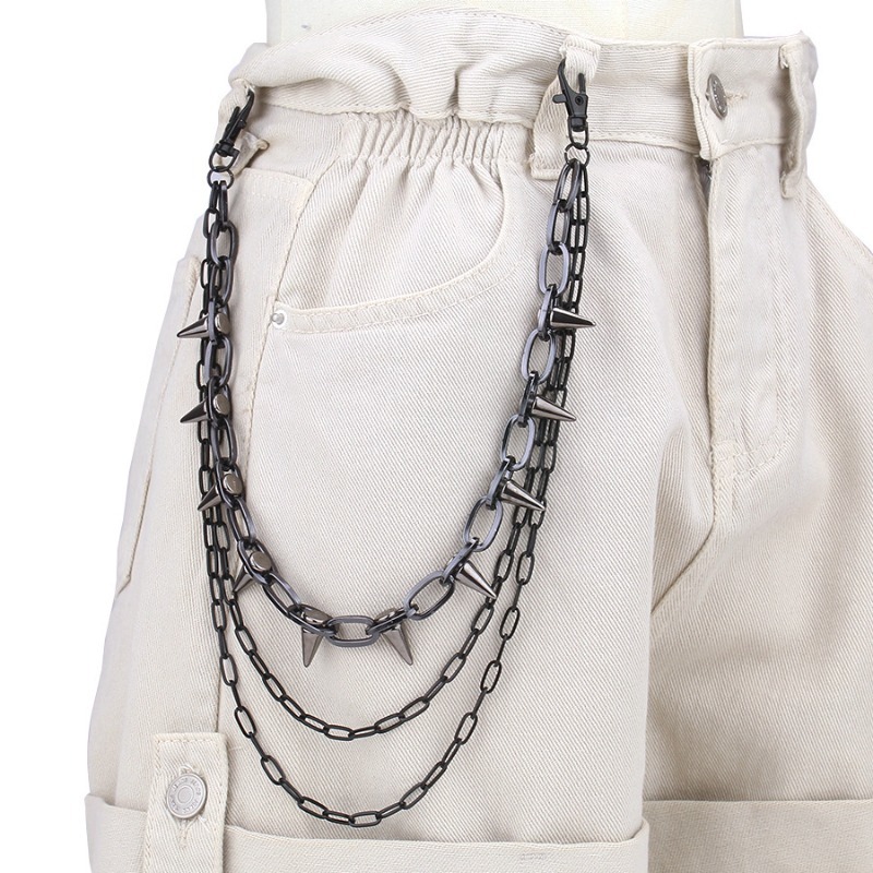 Hip Hop Punk Rock métal pantal - Street Fashion Jewelry avis et prix
