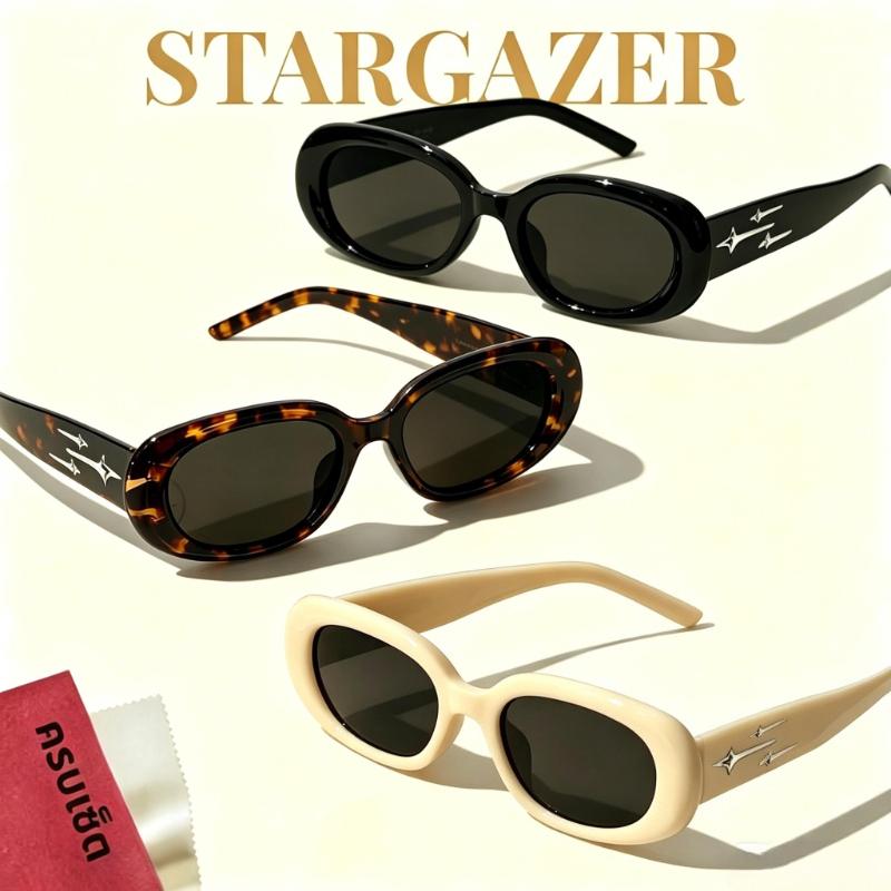 Lunettes de soleil ovales rétr - Street Fashion Photo avis et prix