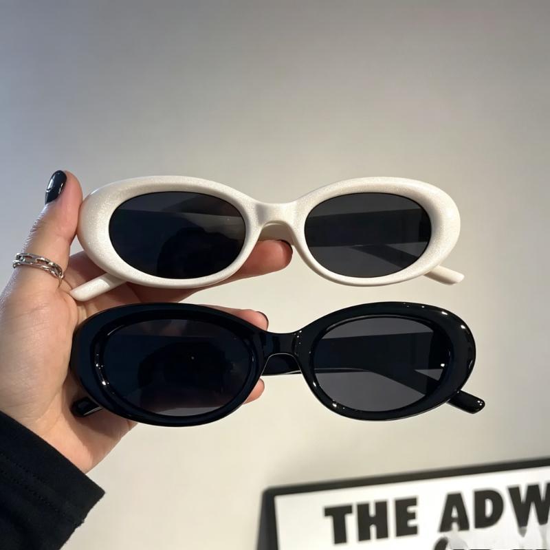 Lunettes de soleil ovales rétr - Street Fashion Photo avis et prix