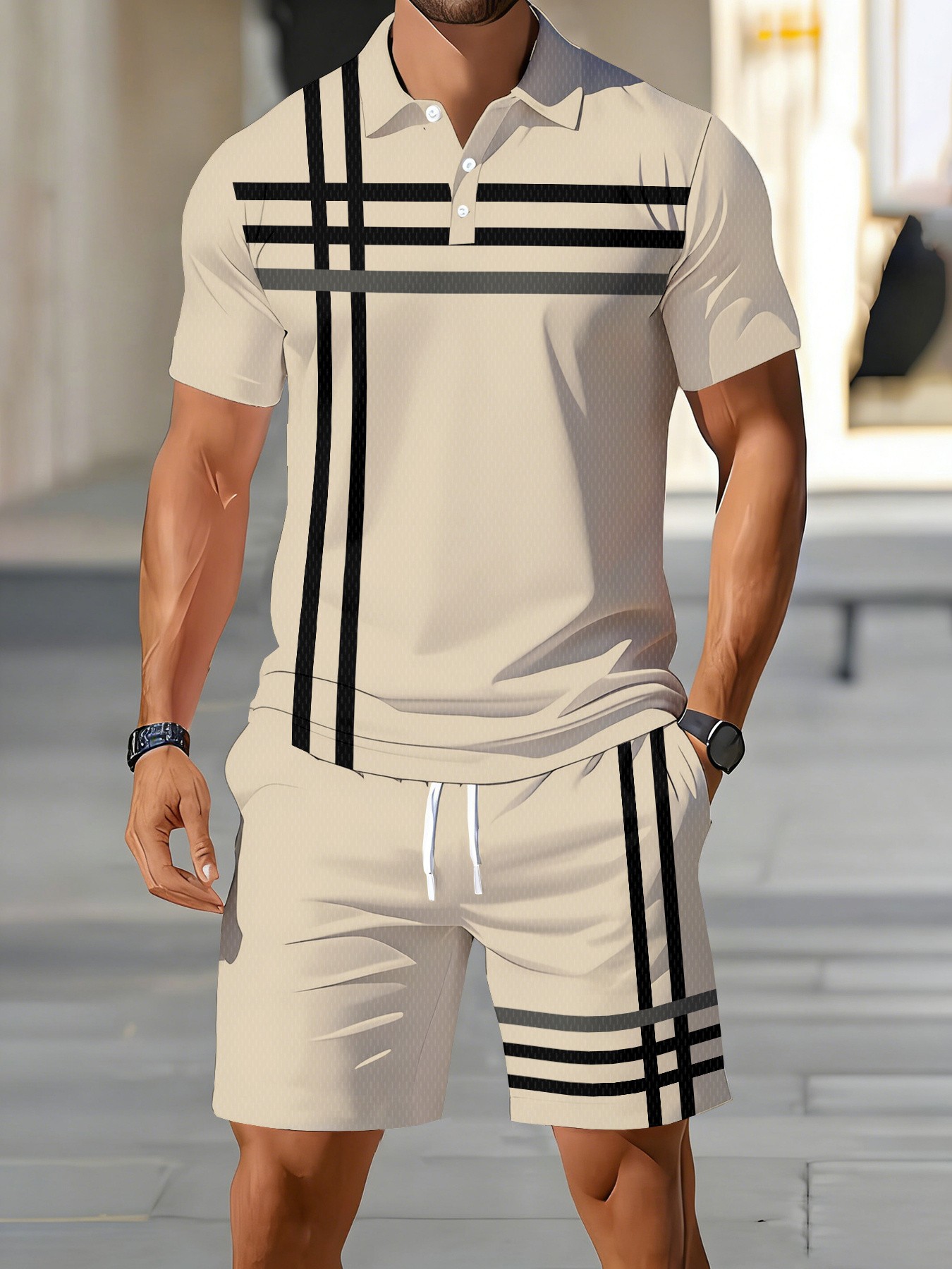 Ensemble de polos pour hommes  - Street Fashion American avis et prix