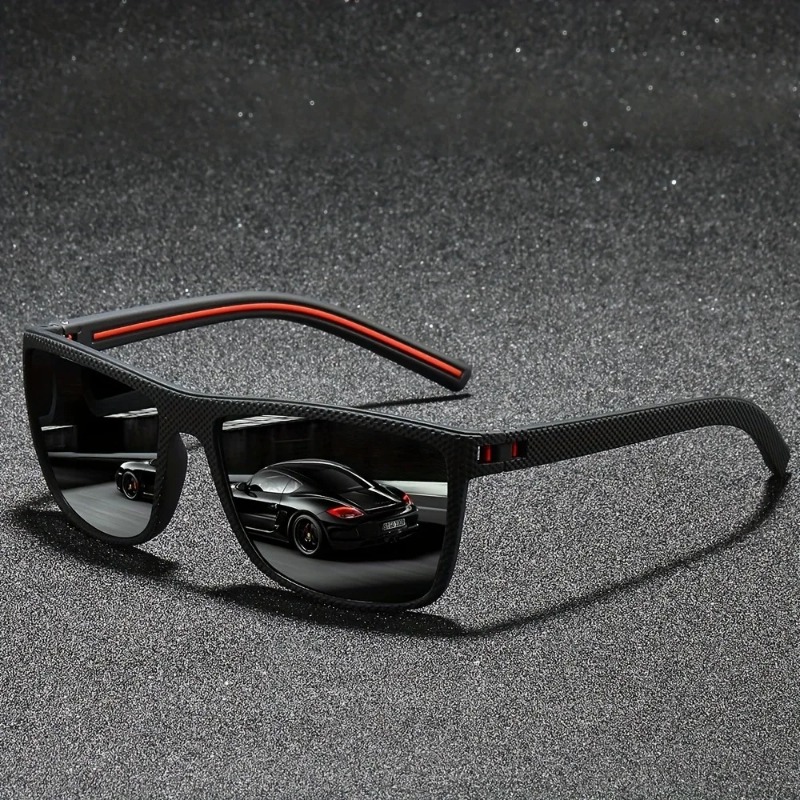 Lunettes de soleil carrées vin - Street Fashion Brands avis et prix