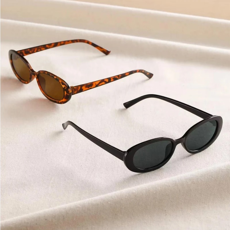 Lunettes de soleil ovales vint - Street Fashion Brands avis et prix